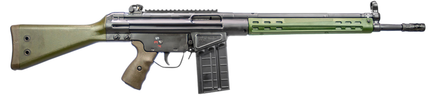 PTR 113 GIRK *Reconditioned 308 Win,7.62x51mm NATO 16″ 20+1, Black Parkerized Reciever with Scope Mount, Green Synthetic Furniture (Stock May Be Blemished)