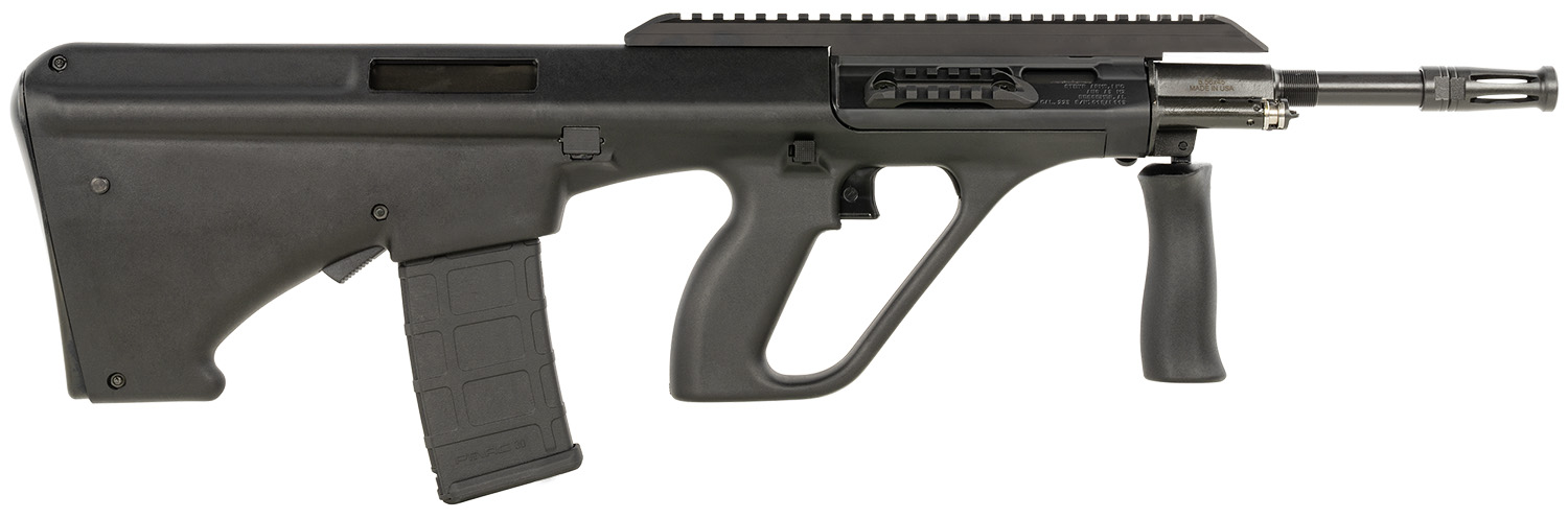 Steyr Arms AUGM2BLKNATOEXT AUG A3 M2 5.56x45mm NATO 16″ Black Synthetic Bullpup Stock