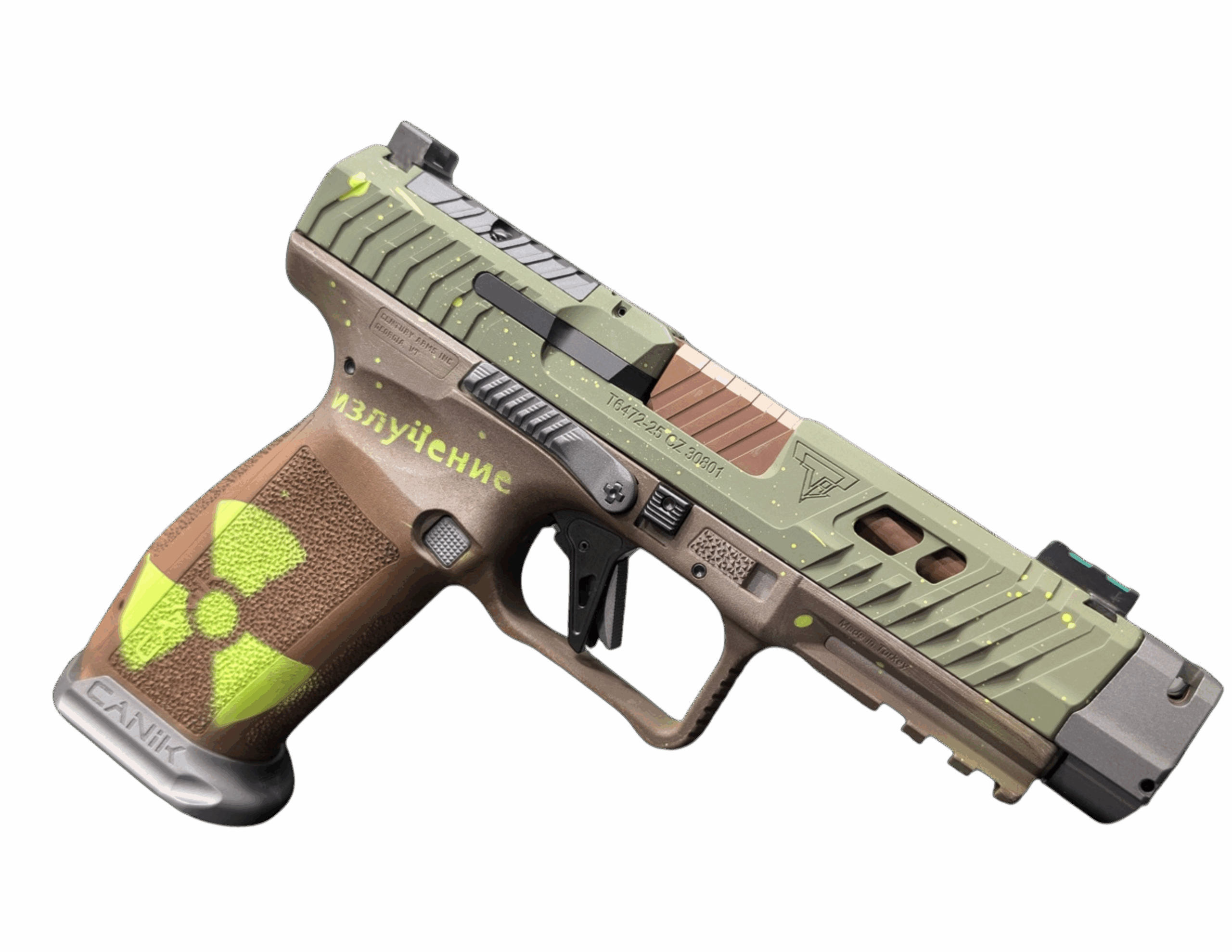 CENTURY CANIK TTI COMBAT DOOMSDAY 9MM PISTOL 4.6″ 2-18RD